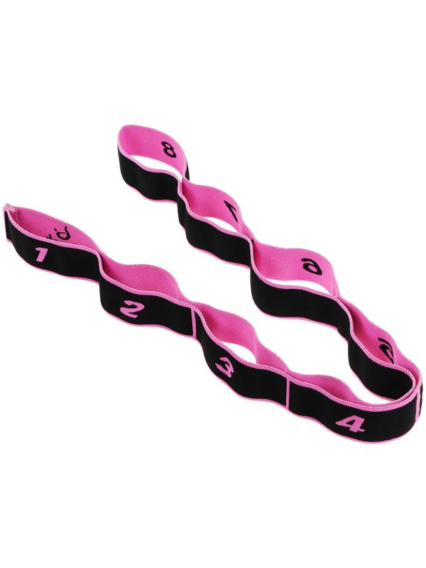 Эспандер-лента эластичная с захватами, 90 х 4 см, MEDIUM, цвет розовый