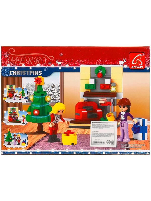 Конструктор новый год «Гостиная», 158 деталей