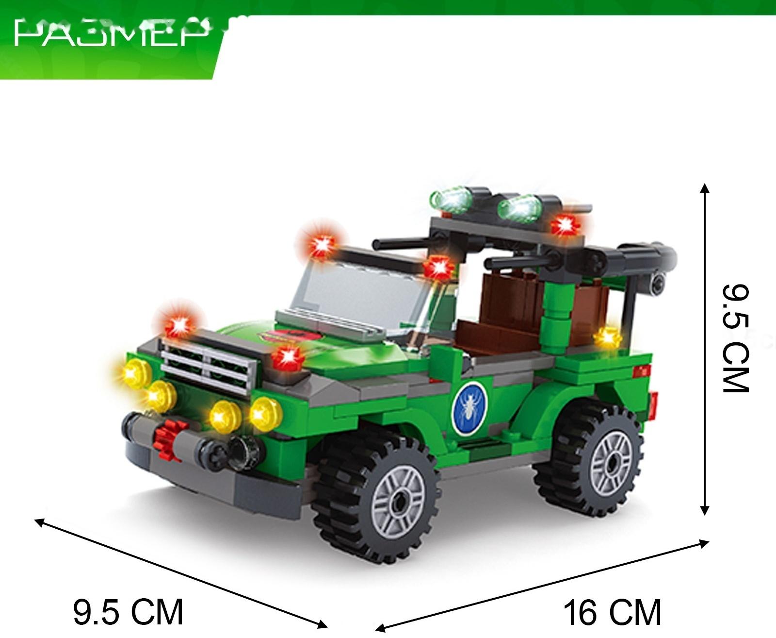 Конструктор «Диноленд. Сражение с хищниками», 316 деталей