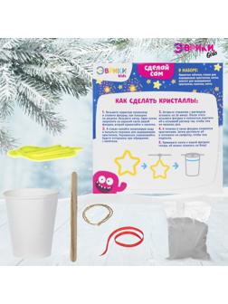 УЦЕНКА Набор для выращивания кристаллов «Звездочка», в пакете