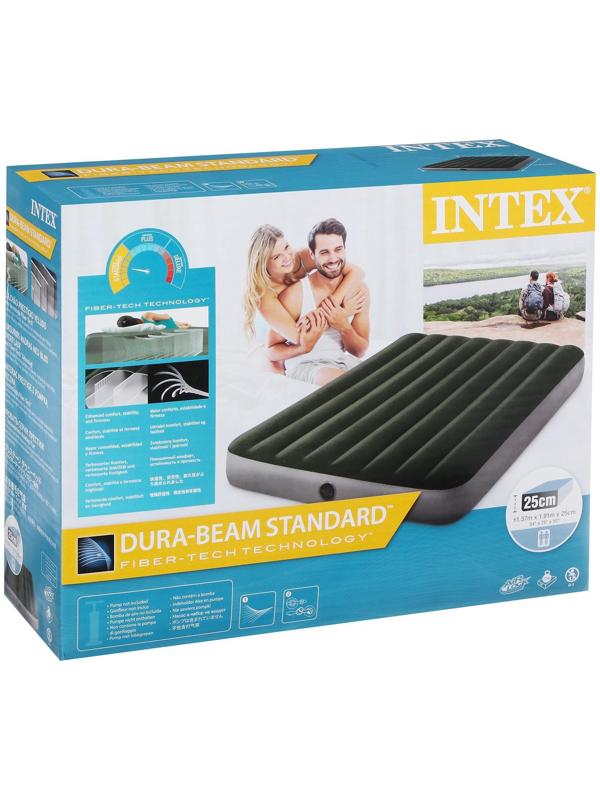 Матрас надувной DURA-BEAM FULL, 137 х 191 х 25 см, 64108 INTEX