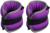 Утяжелители неопреновые ONLYTOP, 2 шт. х 1 кг, цвет фиолетовый