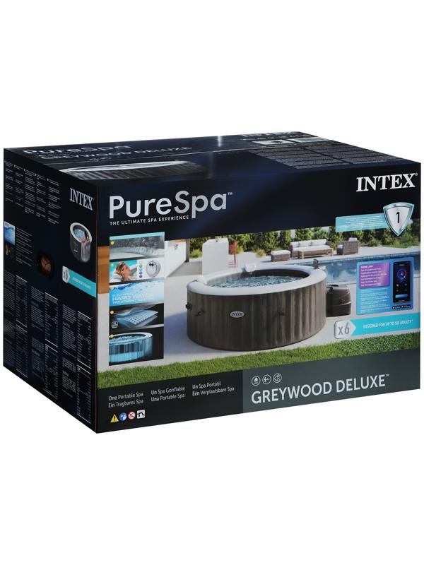 SPA бассейн GREYWOOD DELUXE, 216 х 71 см, 220-240V, от 6 лет, 28442 INTEX