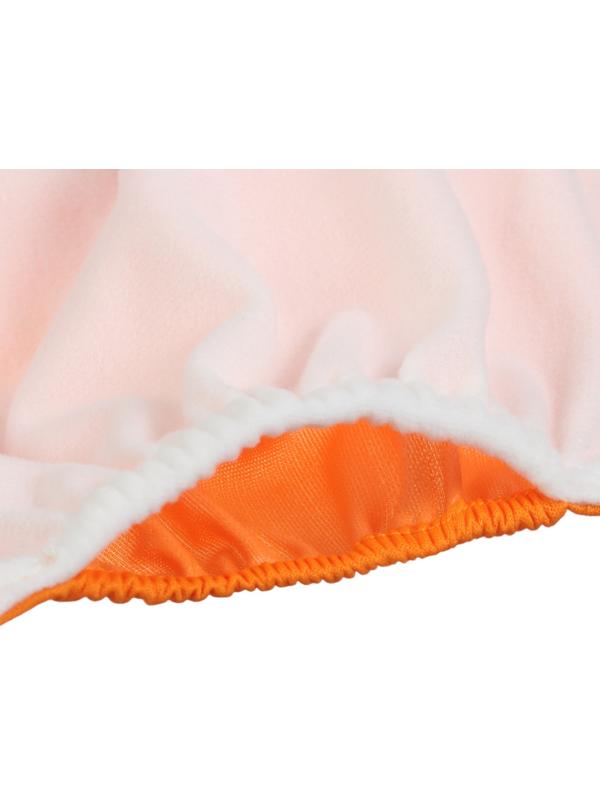 Многоразовый подгузник, 3-15 кг, цвет оранжевый, Крошка Я