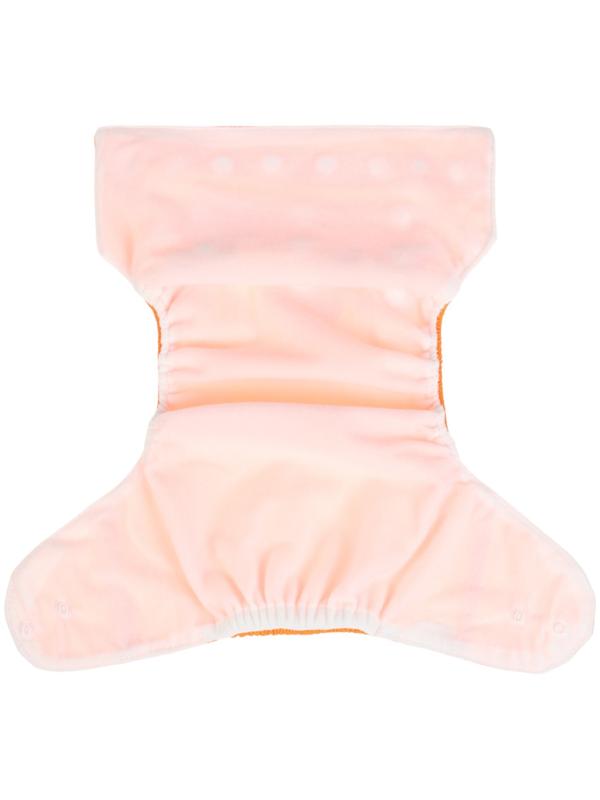 Многоразовый подгузник, 3-15 кг, цвет оранжевый, Крошка Я