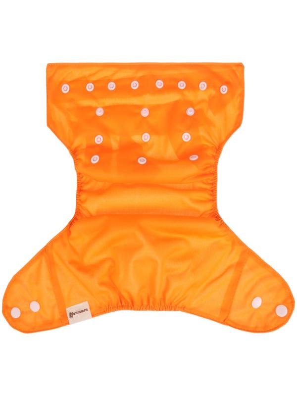 Многоразовый подгузник, 3-15 кг, цвет оранжевый, Крошка Я