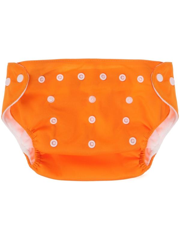 Многоразовый подгузник, 3-15 кг, цвет оранжевый, Крошка Я