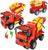 Конструктор радиоуправляемый «Грузовик бетономешалка», 2 в 1, с аккумулятором, 814 деталей