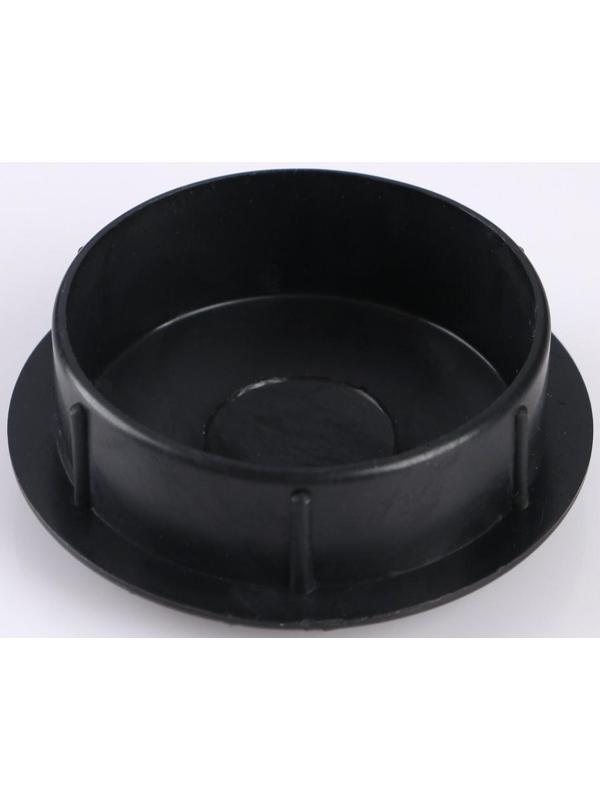 Заглушка внутренняя универсальная, d=73 мм, черная