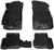 Комплект ковриков в салон Airline, Hyundai Accent II 2000-2012, высокий борт, полиуретан, цвет чёрный, 4 шт