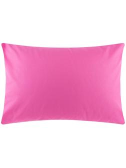 Наволочка «Этель» 50х70 см, цвет розовый, поплин, 125 г/м²