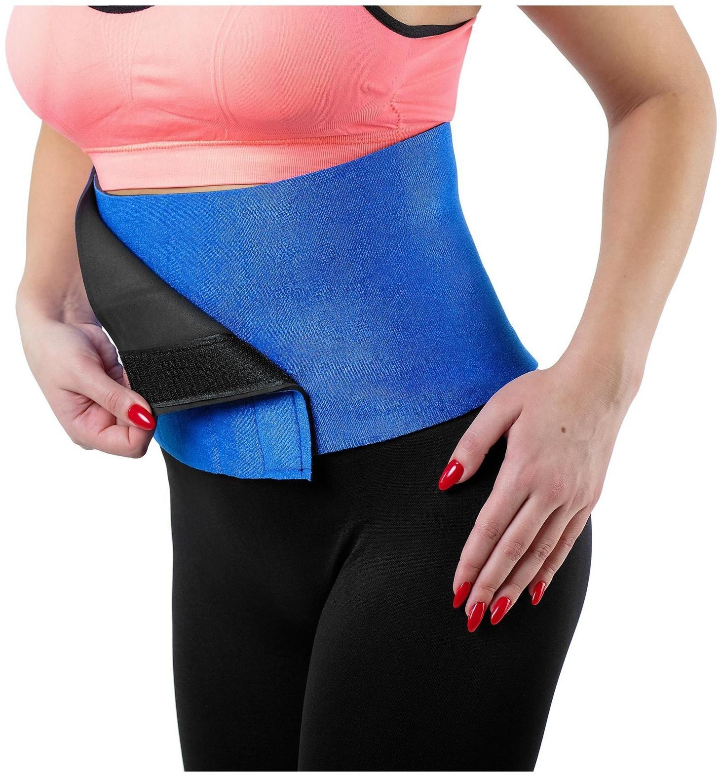 Пояс на талию для похудения ONLYTOP, 85-95х13-17х0,2 см