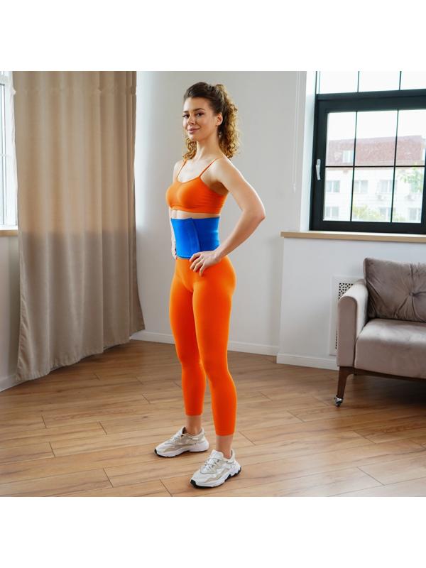 Пояс на талию для похудения ONLYTOP, 85-95х13-17х0,2 см