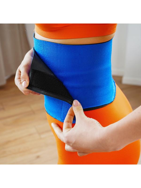 Пояс на талию для похудения ONLYTOP, 85-95х13-17х0,2 см