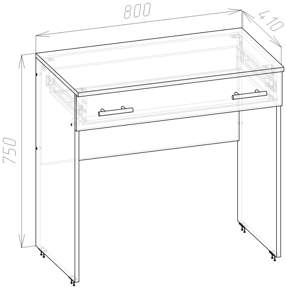 Спальный гарнитур «Бася», комплект 7 предметов, белый