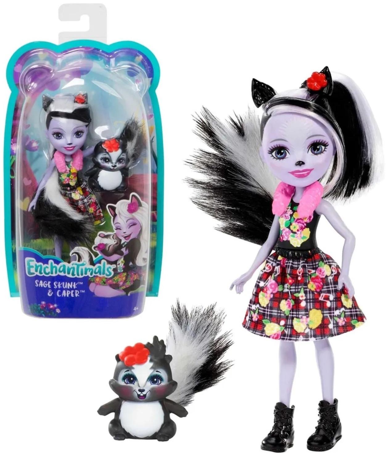 Кукла «Энчантималс» с любимым зверьком