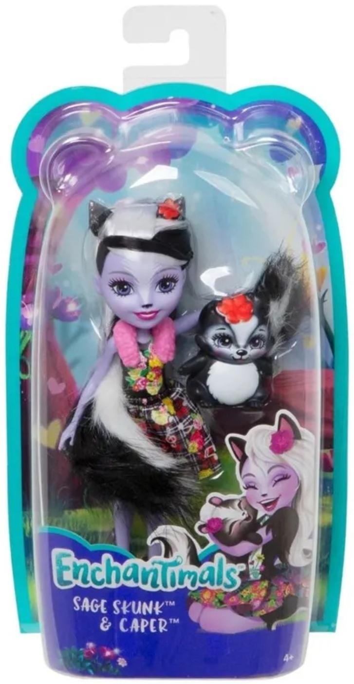 Кукла «Энчантималс» с любимым зверьком