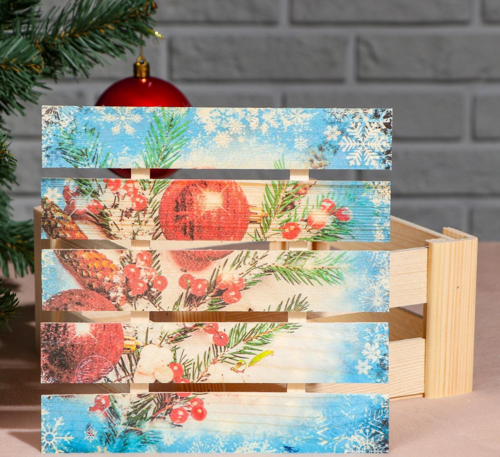 Подарочная коробка реечная 