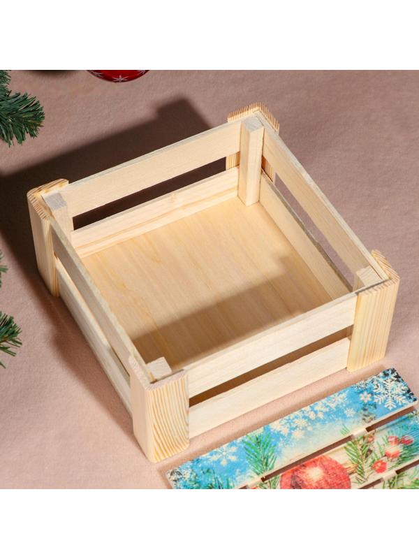 Подарочная коробка реечная 