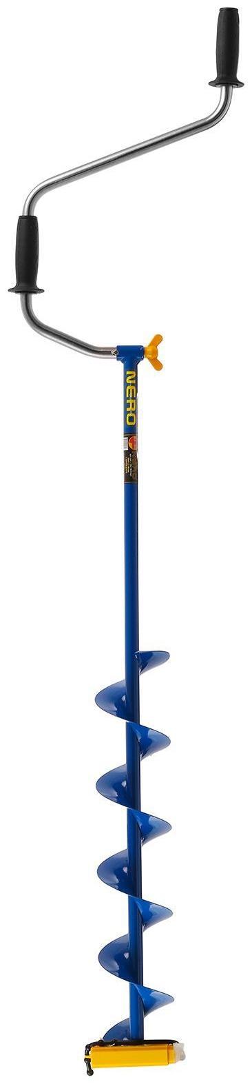 Ледобур NERO-SPORT-130-1, L-шнека 0.62 м, L-транспортировочная 1.1 м, L-рабочая 1.1 м, 2.6 кг