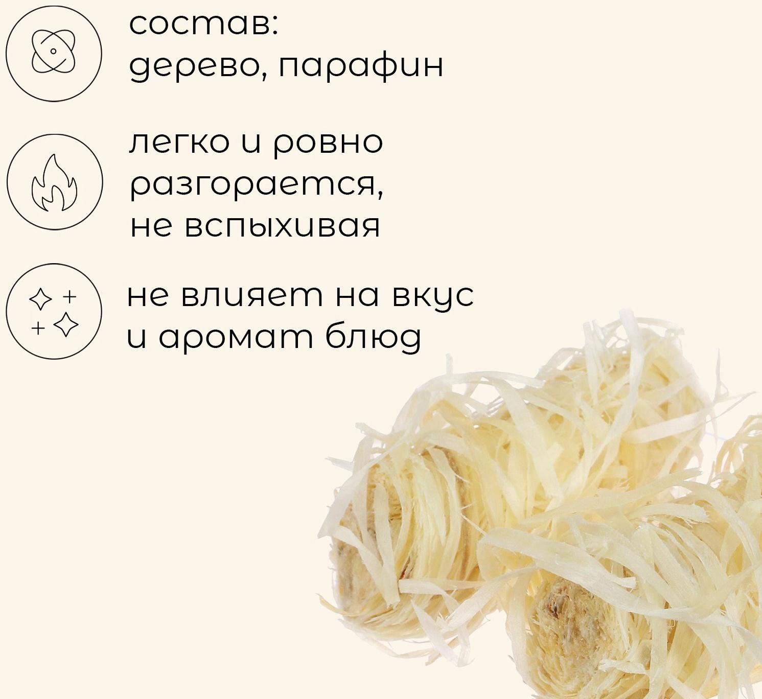 Роллы для розжига «Хорошо горит», 12 шт.