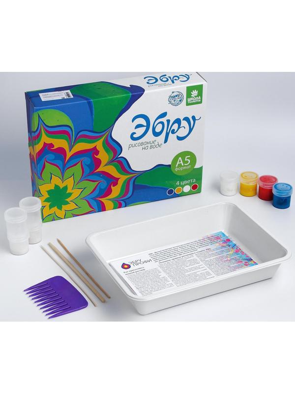 Рисование на воде: эбру, 4 цв