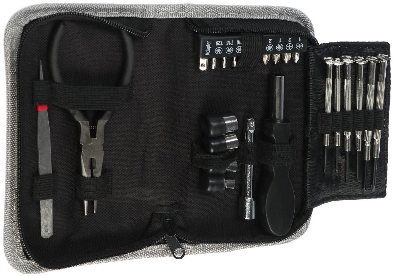 Набор инструментов ТУНДРА, в кейс-папке, 24 предмета