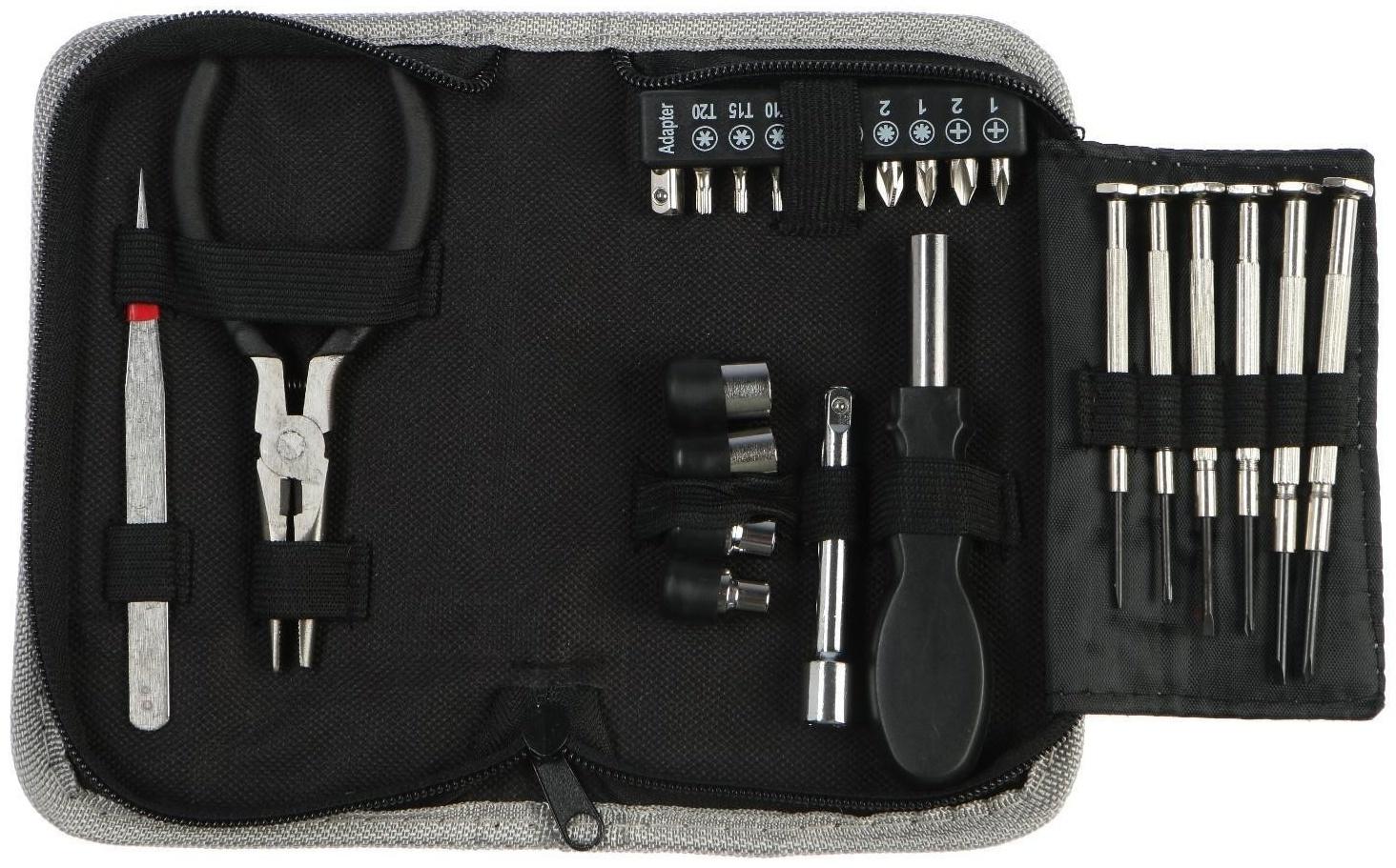 Набор инструментов ТУНДРА, в кейс-папке, 24 предмета