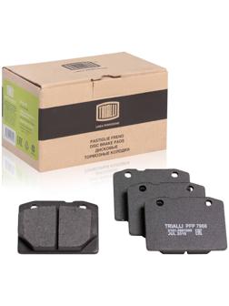 Колодки тормозные дисковые передние TRIALLI для Lada 2101/2107 (Perfezione), PFP 7966