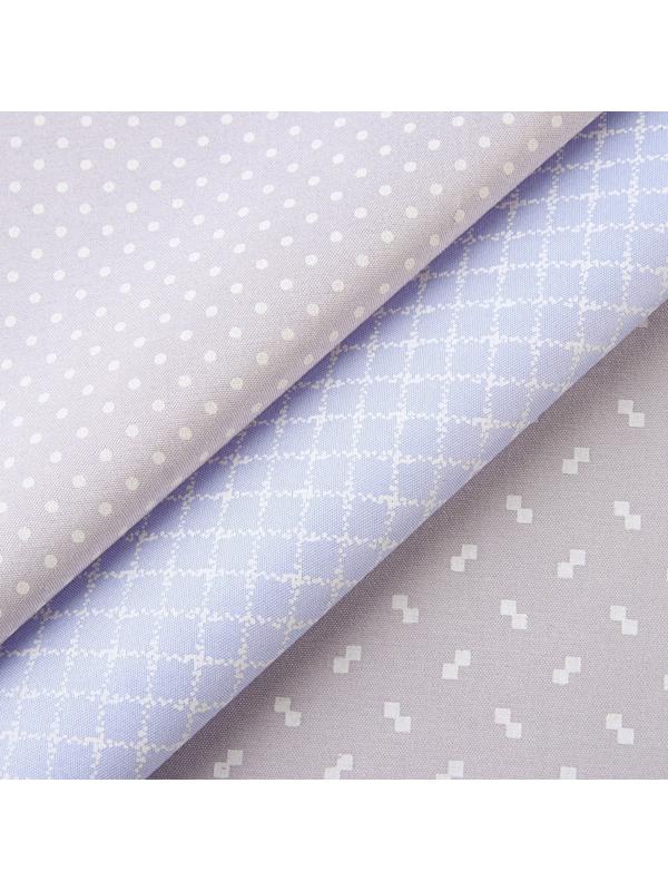 Ткань для пэчворка 3 лоскута «Нежность», 50×50 см