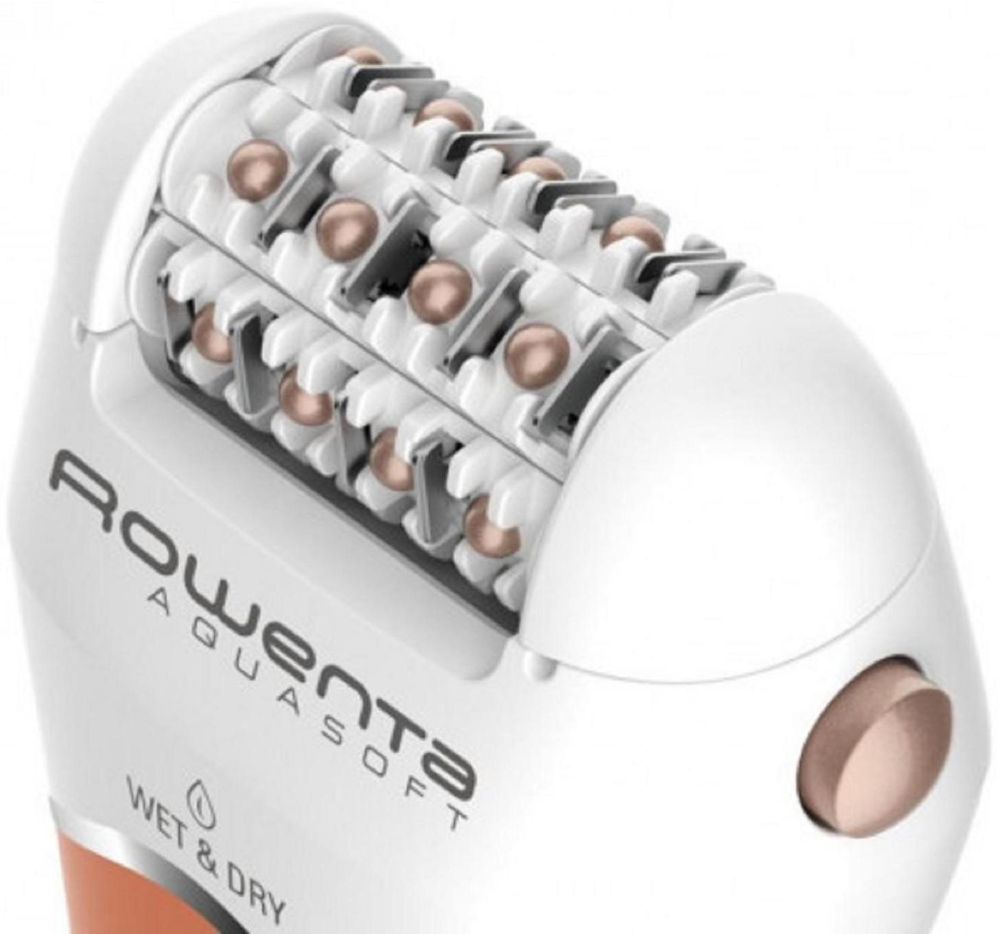 Эпилятор Rowenta EP4920F0, 2 скорости, 4 насадки, оранжевый