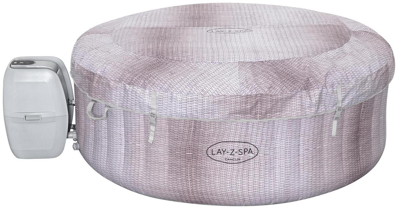 SPA-бассейн Bestway Cancun AirJet, 180×66 см, фильтр-насос, тент, дозатор для химии, аэромассаж, 60003