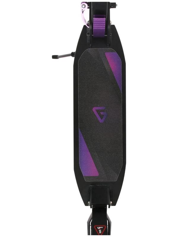 Самокат алюминиевый, складной, колёса надувные 200 мм, 2 амортизатора