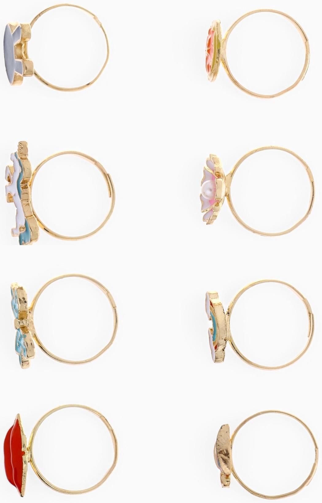 Кольцо детское «Ассорти», форма МИКС, цветное, безразмерное