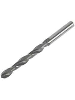 Сверло по металлу «Волжский инструмент», ц/х, d=9.5 мм, L=125 мм, Р6М5, 5 шт., ГОСТ 10902-77