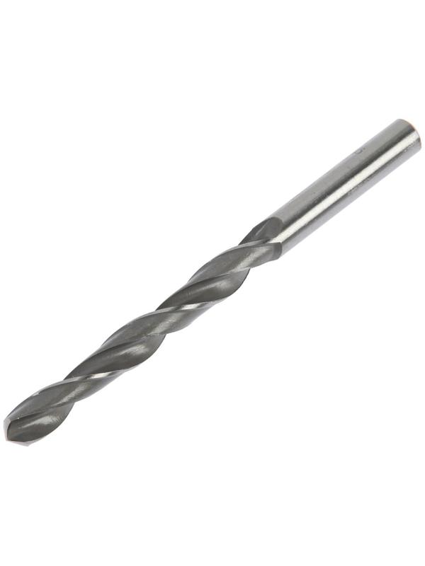 Сверло по металлу «Волжский инструмент», ц/х, d=9.5 мм, L=125 мм, Р6М5, 5 шт., ГОСТ 10902-77