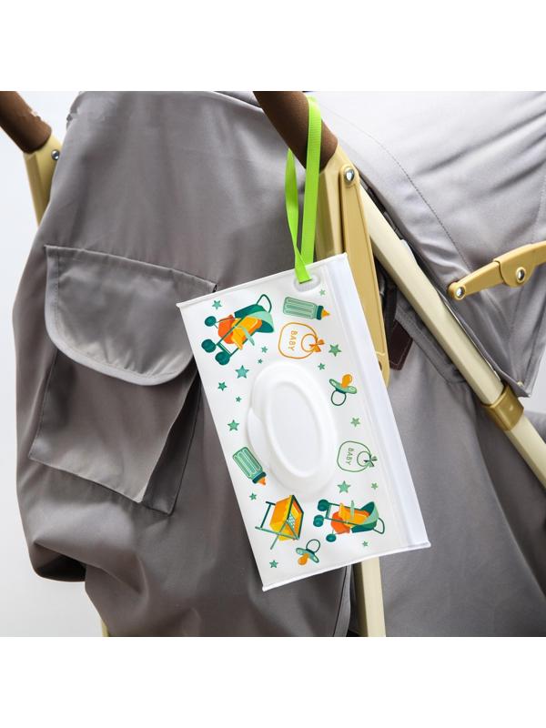 Контейнер для салфеток с петелькой «Коляски», цвет МИКС