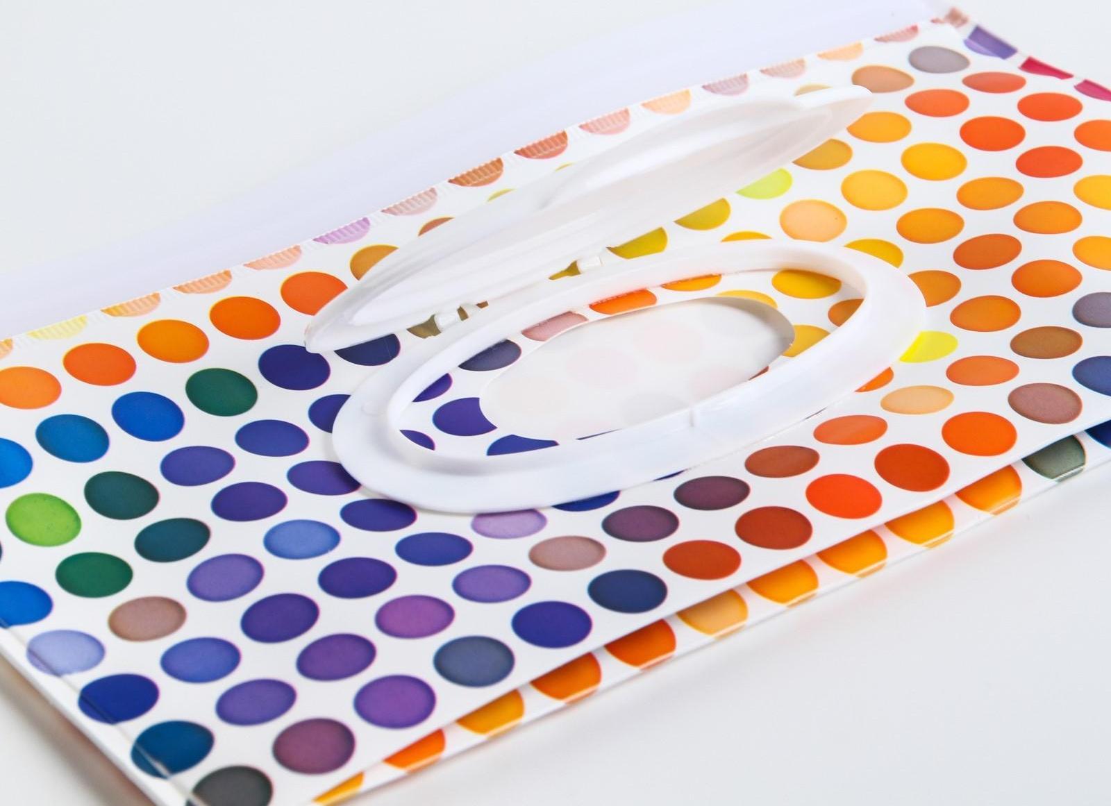 Контейнер для салфеток с петелькой «Кружочки»