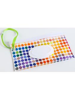 Контейнер для салфеток с петелькой «Кружочки»