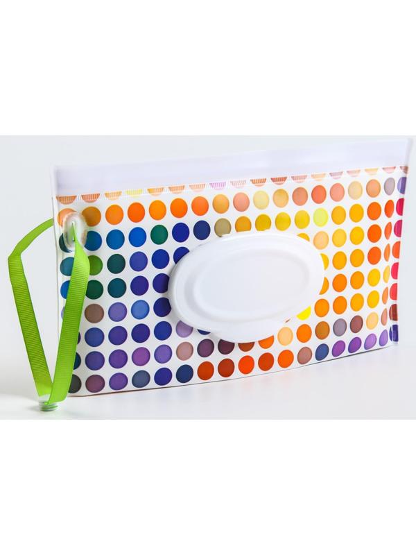 Контейнер для салфеток с петелькой «Кружочки»