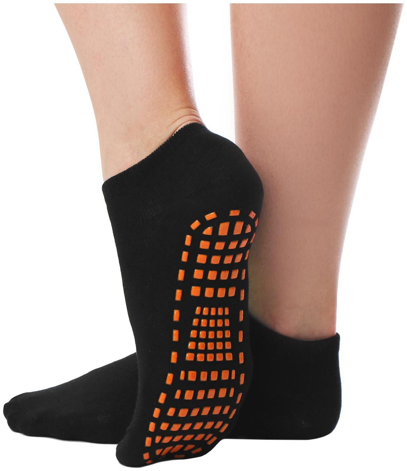 Носки для йоги Sangh, р. 36-41, цвет чёрный