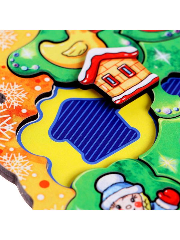 Пазл «Новогодня ёлочка»