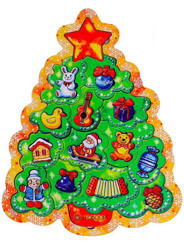 Пазл «Новогодня ёлочка»