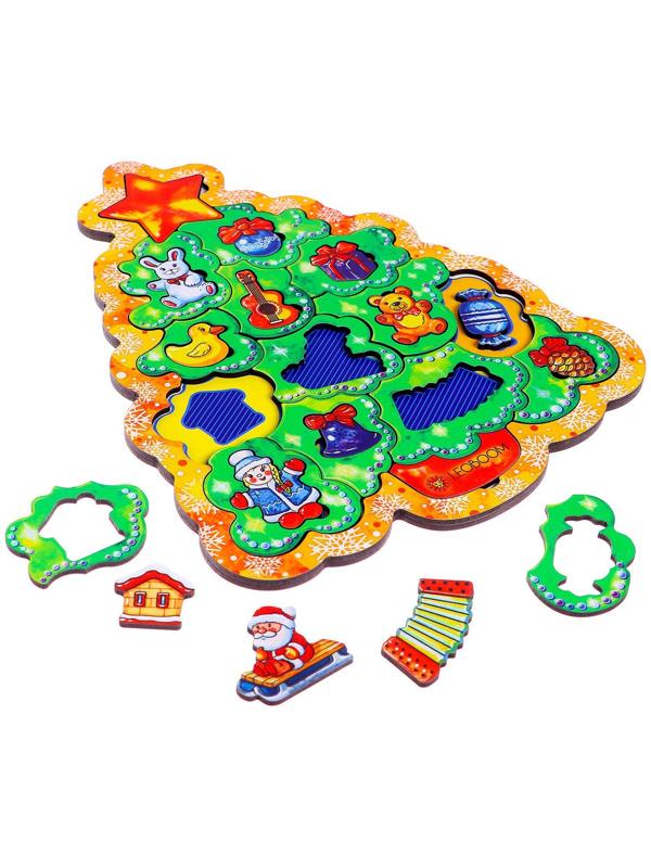 Пазл «Новогодня ёлочка»