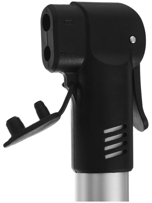 Насос ручной Dream Bike, цвет серый