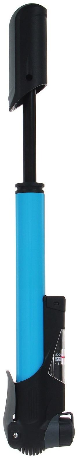 Насос ручной Dream Bike, с манометром, цвет синий