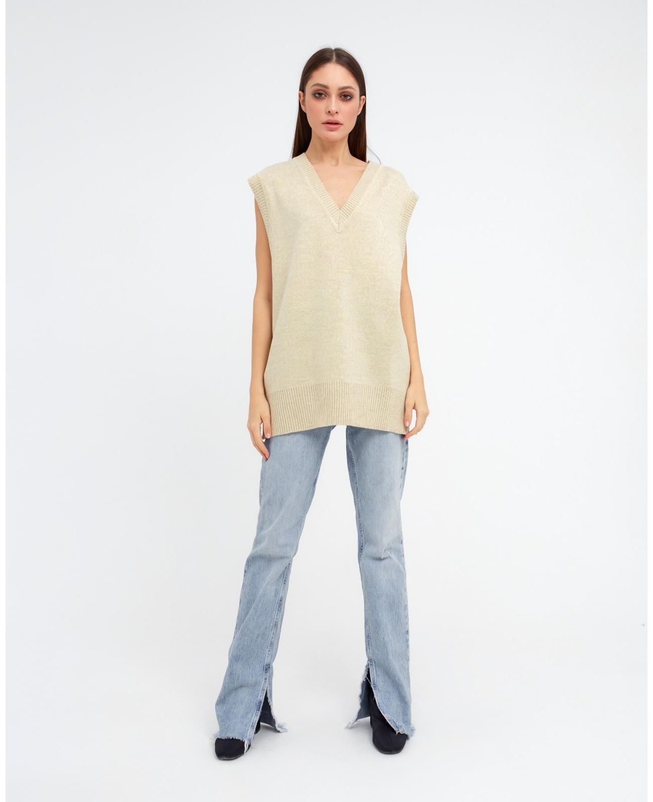 Жилет женский MIST, р. L-XL, бежевый