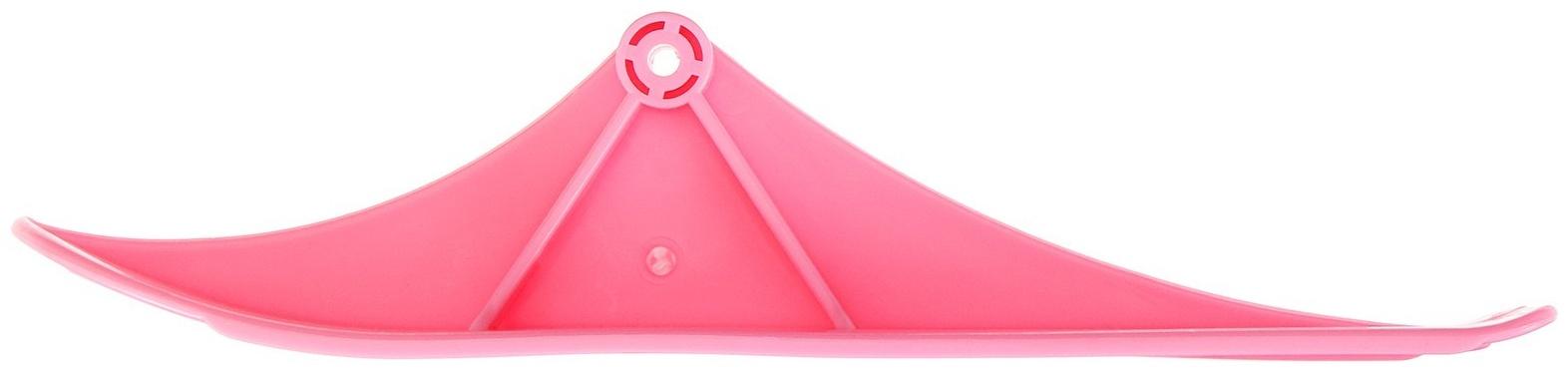 Лыжи для самокатов-снегокатов GRAFFITI, пара, цвет розовый