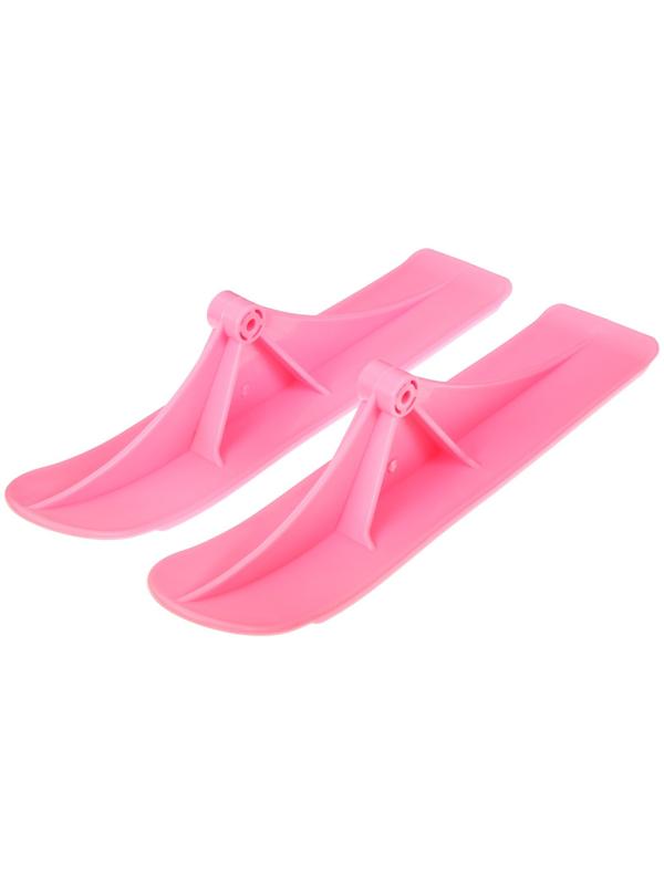 Лыжи для самокатов-снегокатов GRAFFITI, пара, цвет розовый