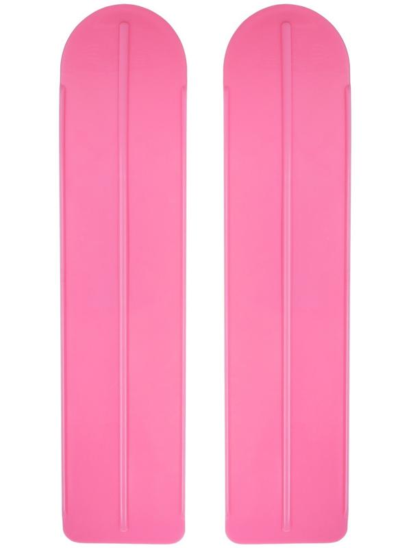 Лыжи для самокатов-снегокатов GRAFFITI, пара, цвет розовый